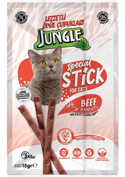 Stick Kedi Ödülü (3x5 gr) 30 Adet modelleri