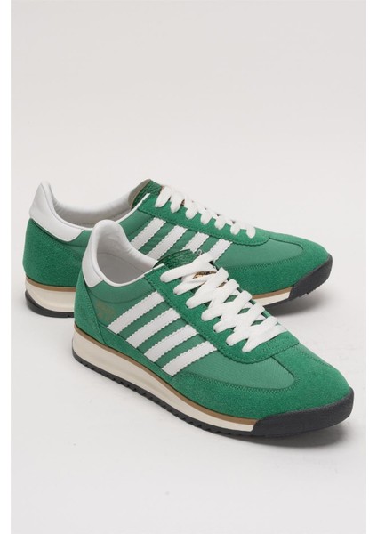 Erkek Günlük Rahat Taban Yumuşak Hafif Sneaker Bağcıklı Spor Ayakkabı Yeşil - Beyaz fiyatları