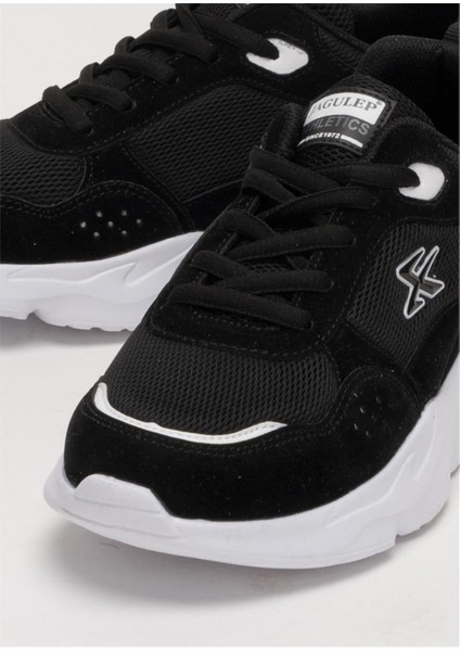 Kadın Günlük Koşu Yürüyüş Rahat Spor Ayakkabı SİYAH - BEYAZ indirimleri