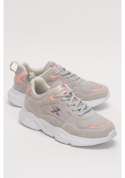 Kadın Günlük Koşu Yürüyüş Rahat Spor Ayakkabı BUZ - PUDRA
