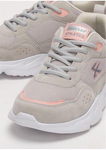 Kadın Günlük Koşu Yürüyüş Rahat Spor Ayakkabı BUZ - PUDRA