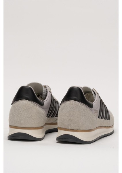 Erkek Günlük Rahat Taban Yumuşak Hafif Sneaker Bağcıklı Spor Ayakkabı Buz - Siyah fırsatları