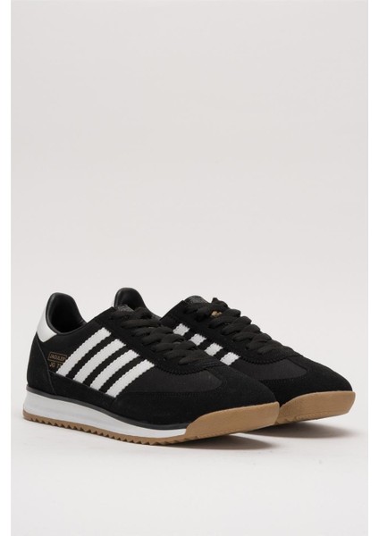 Erkek Günlük Rahat Taban Yumuşak Hafif Sneaker Bağcıklı Spor Ayakkabı Siyah - Beyaz modelleri
