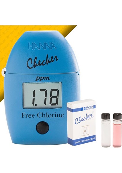 Hı 701ST Free Chlorine Serbest Klor Ölçer + Kalibrasyon Seti