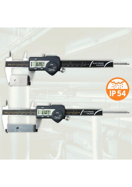 B5110-150 Bilgi Çıkışlı Dijital Kumpas 0-150 mm (IP54 Korumalı)