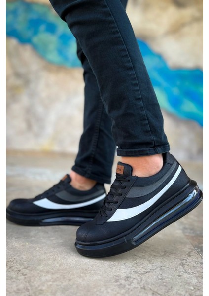 SHO172 Bağcıklı Balon Taban Ariosa Rrt Erkek Ayakkabı Sıyah fiyatları
