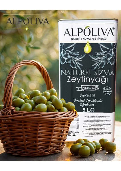 Naturel Sızma Zeytinyağı 5 lt