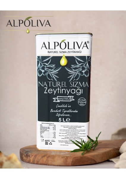Naturel Sızma Zeytinyağı 5 lt