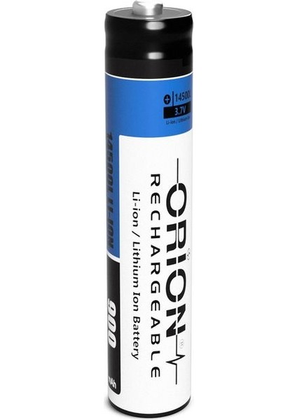 14500 3.7V 900MAH Aa Lityum Iyon Şarj Edilebilir Kalem Pil-Başlı-2 Adet-Erpilsan Elektronik