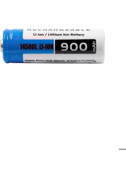 14500 3.7V 900MAH Aa Lityum Iyon Şarj Edilebilir Kalem Pil-Başlı-2 Adet-Erpilsan Elektronik fiyatları