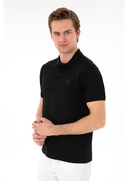 Erkek Siyah Tişört Basic 50297984-VR046