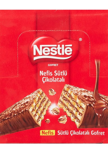 Çikolatalı Gofret Çıtır 27 gr (40'lı) modelleri