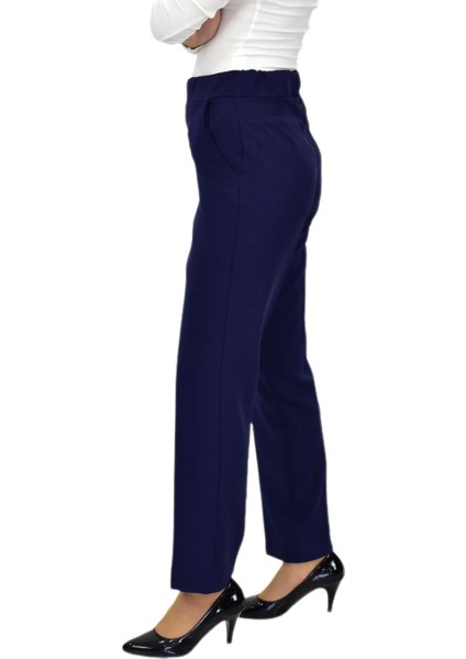 Kadın Kumaş Pantolon Kemer Lastikli BGL-ST04320 modelleri