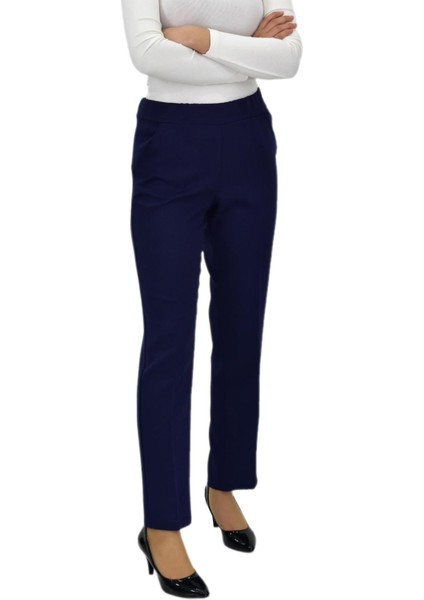 Kadın Kumaş Pantolon Kemer Lastikli BGL-ST04320 fırsatları