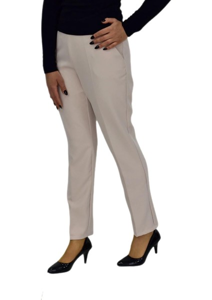 Kadın Kumaş Pantolon Kemer Lastikli BGL-ST04320 fiyatları