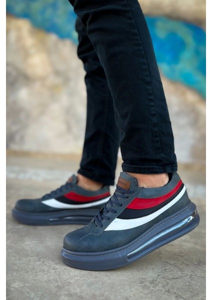 SHO171 Bağcıklı Balon Yüksek Taban Crt Ariaso Erkek Ayakkabı Antrasıt fiyatları