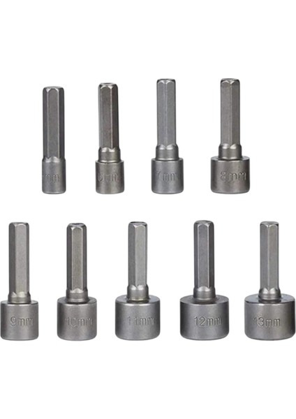 9 Parça Manyetik Somun Adaptörü Seti – Dayanıklı ve Pratik Kullanım fiyatları