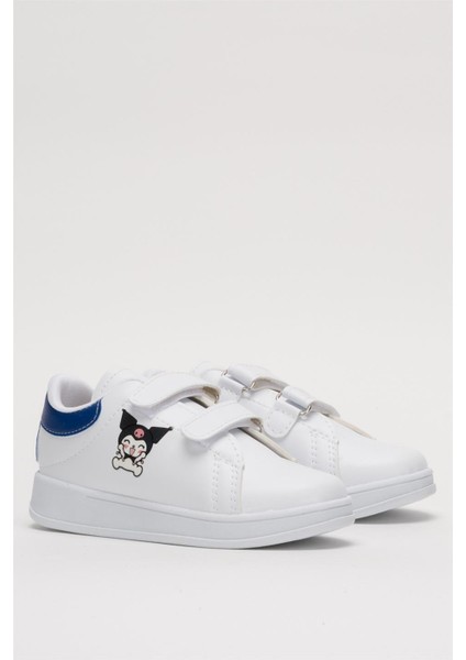 Çocuk Kuromi Baskılı Cırtlı Unisex Spor Ayakkabı LACİVERT modelleri