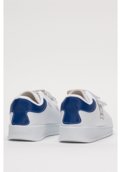 Çocuk Kuromi Baskılı Cırtlı Unisex Spor Ayakkabı LACİVERT fırsatları