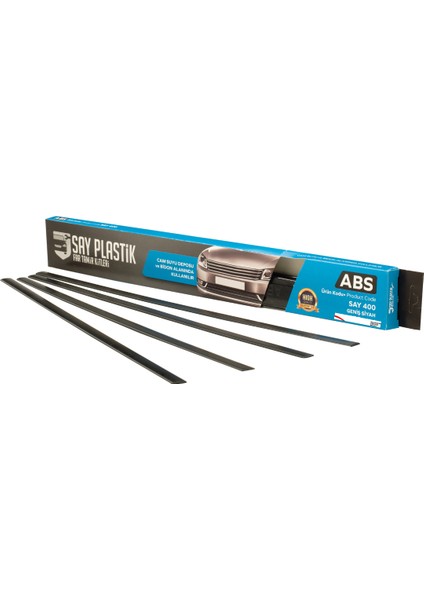 Abs Geniş Siyah Kaynak Çubuğu