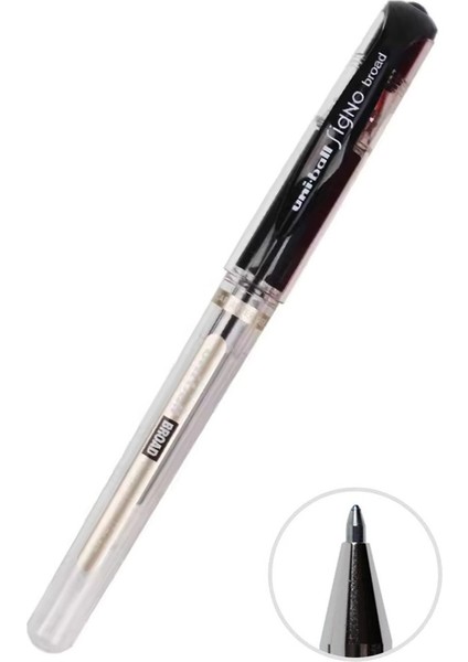 Imza Kalemi 1 Adet Uniball Signo Broad1.0 mm Roller Pilot Kalem UM-153 Roller Uçlu Likit Mürekkepli Pilot Kalem