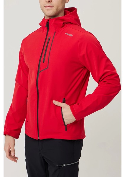 Tactical Outdoor Softshell Nefes Alabilir Su Rüzgar Geçirmez Kumaş Hafif Kapüşonlu Konforlu Mont