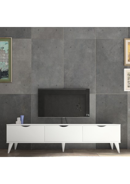 Sebu 180 Ayaklı Tv Sehpası Tv Ünitesi