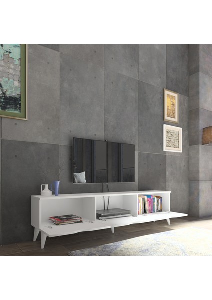 Sebu 180 Ayaklı Tv Sehpası Tv Ünitesi