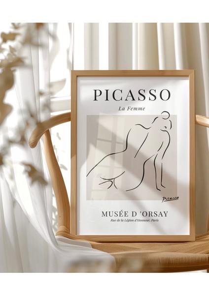 Çerçevesiz Poster Picasso La Femme fiyatları