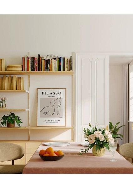 Çerçevesiz Poster Picasso La Femme modelleri