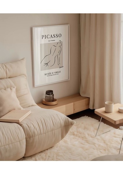 Çerçevesiz Poster Picasso La Femme fırsatları