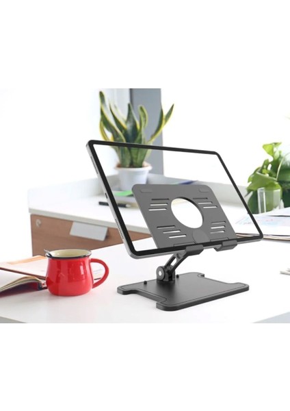 Pro Katlanabilir Masaüstü Siyah Tablet ve Telefon Standı Tablet Tutucu Telefon Tutucu Bracket fiyatları