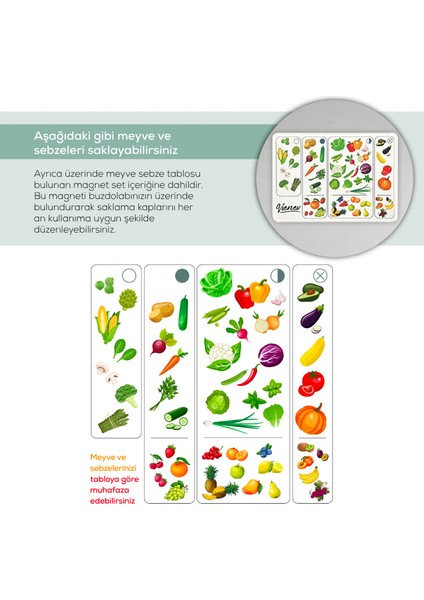 7'li Hava Kanallı Ayarlanabilir Sebze ve Meyve Saklama Kabı 4x(1,15 Lt) 2x(2,35 Lt) 1x(5 lt) mint