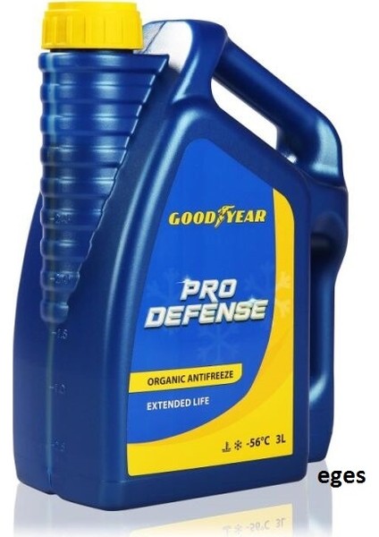 Kırmızı Organik Antifriz -56°c 3 Lt