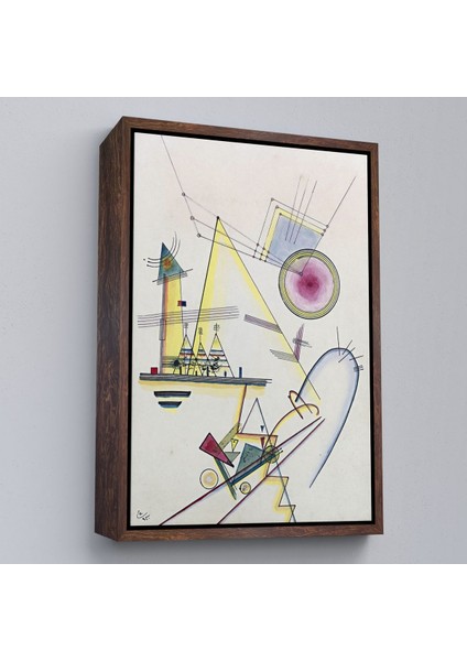 canvas Serie Wassily Kandinsky - Hassas Ruh TABLOSU-7499 fiyatları