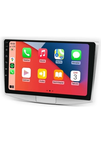 Crt 464 Modeli Volkswagen Passat B7 B6 cc 4-64GB QLED Ekran Android Multimedya Teyp