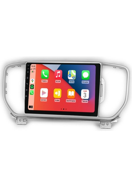 Crt 464 Modeli Kia Sportage 2018-2020 4-64GB QLED Ekran Android Multimedya Teyp