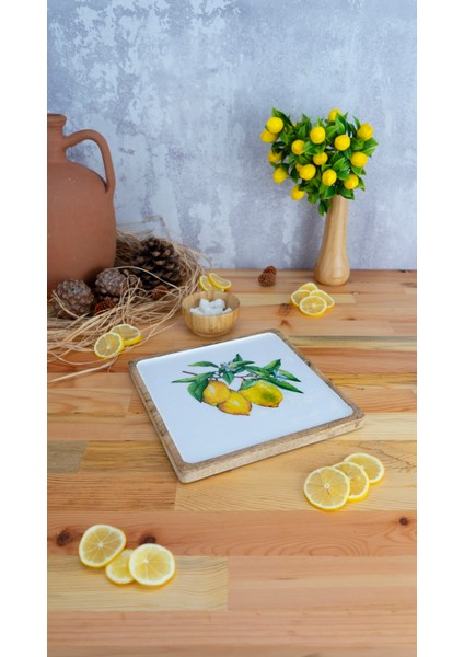 Kangura - Kare Tepsi Limon Orta