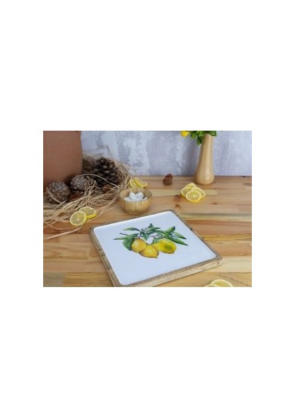 Kangura - Kare Tepsi Limon Orta