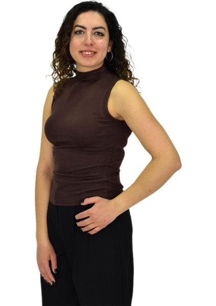 Kadın Düz Renk Vücuda Oturan Askılı Tişört BGL-ST04297 fiyatları