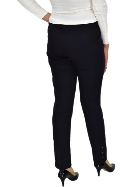 Kadın Paça Puntalı Beli Lastikli Kumaş Pantolon BGL-ST04323 fırsatları