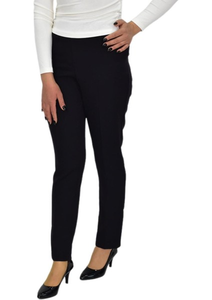 Kadın Paça Puntalı Beli Lastikli Kumaş Pantolon BGL-ST04323 indirimleri