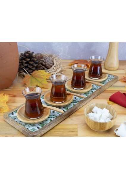 Kangura - Dikdörtgen Tepsi Limon Büyük