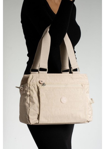 Klinkır Kadın Omuz Çantası 30*25 cm Bayan Kol Çantası Çapraz Askılı Postacı Günlük Kol Çantası