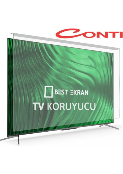 Conti CT50AN200U Tv Ekran Koruyucu - Conti 50" Inç 127 Ekran 4K UHD Frameless Android Tv