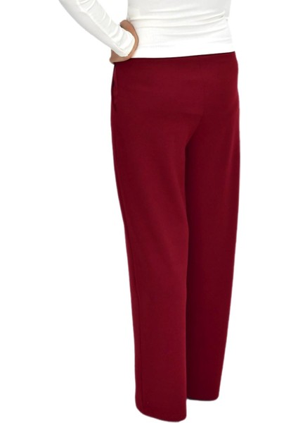 Kadın Pileli Beli Lastikli Bol Pantolon BGL-ST04252 fırsatları