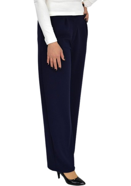 Kadın Pileli Beli Lastikli Bol Pantolon BGL-ST04252 modelleri