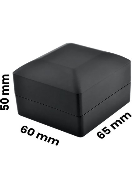 Işıklı Siyah Renk Yüzük Kutusu modelleri