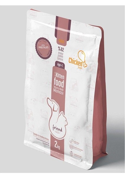 Friend Pet Premium Gold Yavru Kedi Maması Tavuklu 2 Kilo