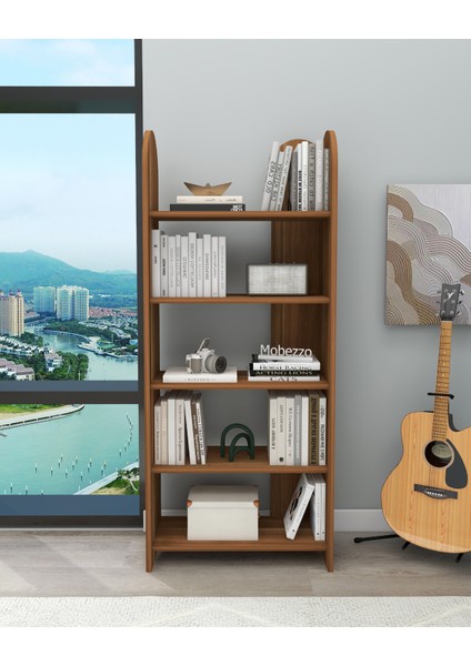 Dekoratif 5 Raflı Kitaplık Modern Kitaplık Kütüphane Organizer modelleri